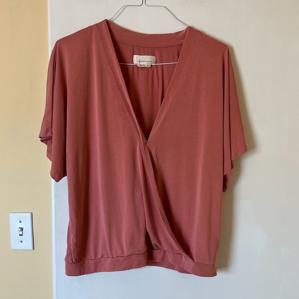 ANTHROPOLOGIE blouse - size L - EUC